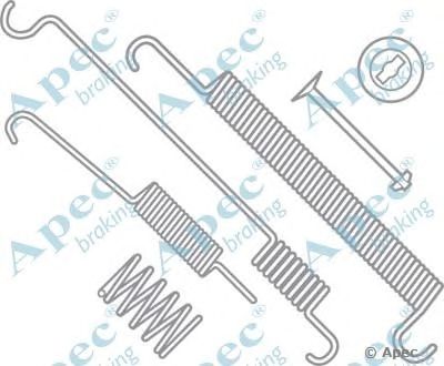APEC BRAKING kit714 -  Комплектующие, тормозная колодка